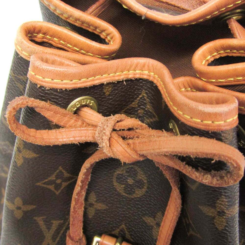 LOUIS VUITTON Brown Monogram Backpack - Picture 11 of 16